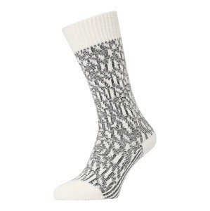 FALKE Ponožky  bílá / antracitová