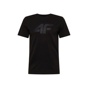 4F Funkční tričko  černá