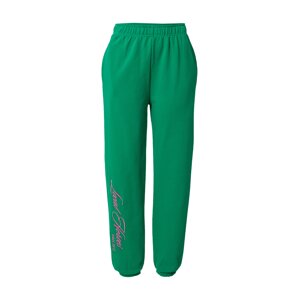 LOCAL HEROES Kalhoty  zelená / pink