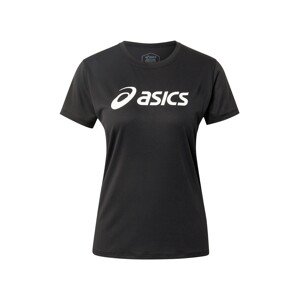 ASICS Funkční tričko  černá / bílá