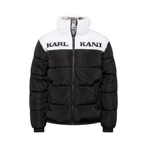 Karl Kani Zimní bunda  černá / bílá
