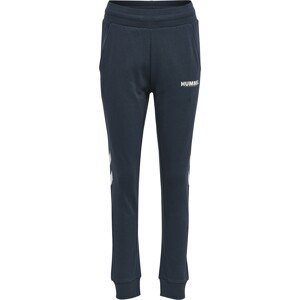 Hummel Sportovní kalhoty 'Legacy' noční modrá / bílá