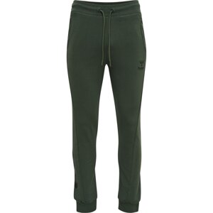 Hummel Sportovní kalhoty  zelená / tmavě zelená