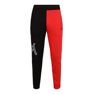 PUMA Sportovní kalhoty mix barev / červená / černá / bílá