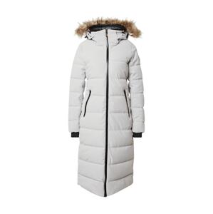 ICEPEAK Outdoorový kabát 'Brilon'  světle šedá / světle hnědá