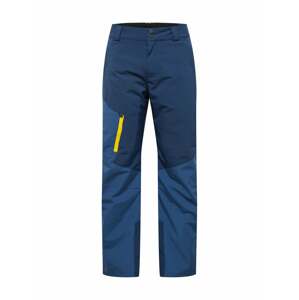ZIENER Outdoorové kalhoty 'Tolosa'  žlutá / marine modrá / chladná modrá