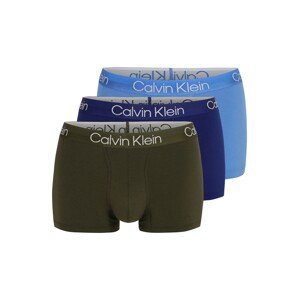 Calvin Klein Underwear Boxerky  khaki / světlemodrá / námořnická modř / bílá