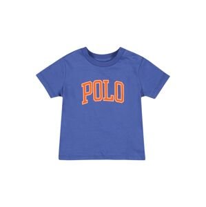Polo Ralph Lauren Tričko  modrá / oranžová