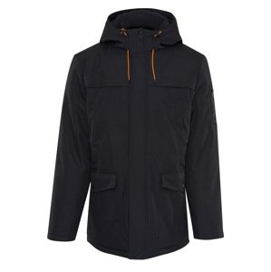 Threadbare Zimní bunda 'Prenton'  svítivě oranžová / černá