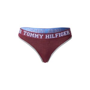 Tommy Hilfiger Underwear Tanga  merlot / šedá / bílá / modrá