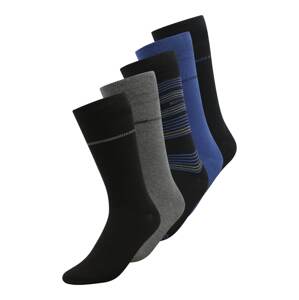 BOSS Black Ponožky  šedá / černá / modrá
