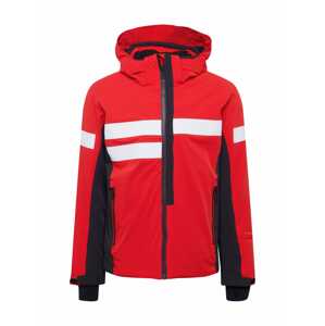 CMP Outdoorová bunda  červená / bílá / černá