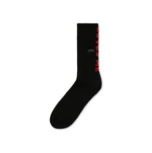 VANS Ponožky 'Valentines Crew'  červená / černá