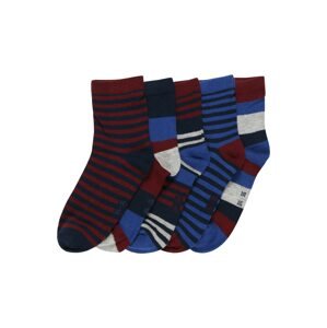 OVS Ponožky  modrá / námořnická modř / tmavě červená / šedá
