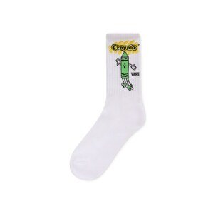 VANS Ponožky 'Crayola'  zelená / černá / bílá