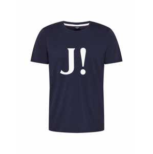 JOOP! Jeans Tričko  bílá / námořnická modř