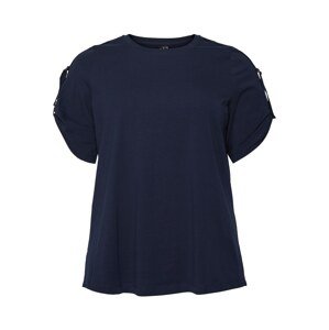 Vero Moda Curve Tričko 'Alina'  námořnická modř