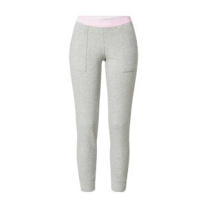 Calvin Klein Underwear Pyžamové kalhoty  bílá / růže / šedý melír