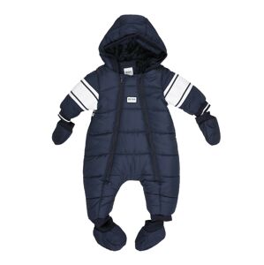 BOSS Kidswear Funkční oblek  marine modrá / bílá