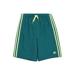 ADIDAS PERFORMANCE Sportovní kalhoty  pastelová modrá / svítivě zelená