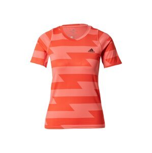 ADIDAS PERFORMANCE Funkční tričko  světle růžová / rezavě červená / černá