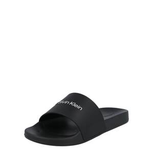Calvin Klein Pantofle  černá / bílá