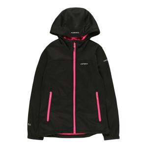 ICEPEAK Outdoorová bunda 'Kleve'  černá / pink