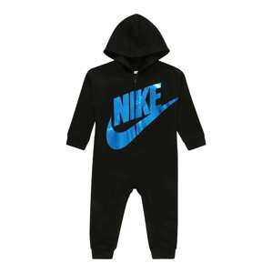 Nike Sportswear Overal  černá / azurová modrá