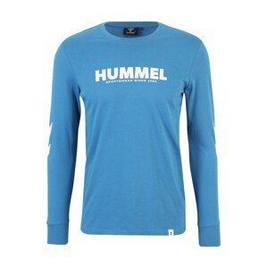 Hummel Funkční tričko 'Legacy' modrá / bílá