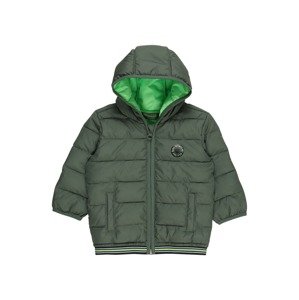 s.Oliver Zimní bunda  svítivě zelená / bílá / khaki / černá