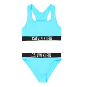 Calvin Klein Swimwear Bikiny  svítivě modrá / černá / bílá