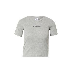 Champion Authentic Athletic Apparel Funkční tričko  šedá / černá