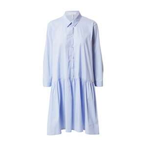 CINQUE Košilové šaty 'CIDAVOLI'  bílá / pastelová modrá