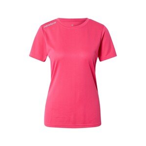 Newline Funkční tričko  stříbrně šedá / pink
