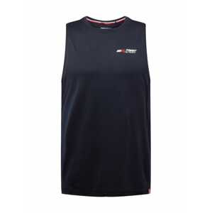 Tommy Sport Funkční tričko  bílá / červená / noční modrá