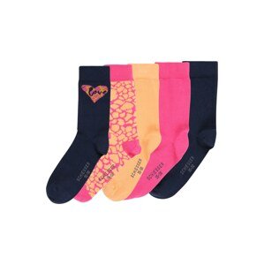 SCHIESSER Ponožky  námořnická modř / mix barev / oranžová / pink