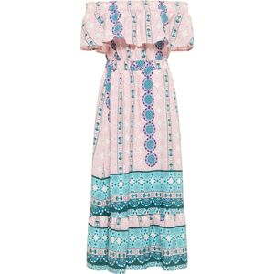 IZIA Letní šaty  mix barev / růžová