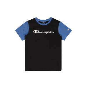 Champion Authentic Athletic Apparel Tričko  černá / modrá / bílá