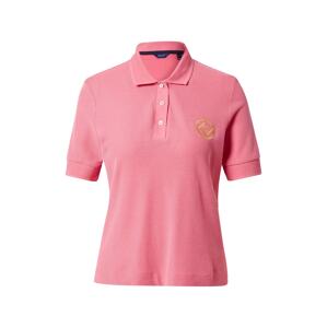 GANT Tričko  žlutá / pink