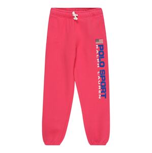 Polo Ralph Lauren Kalhoty  pink / tmavě modrá / bílá / červená
