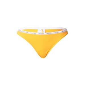 Calvin Klein Swimwear Spodní díl plavek 'BRAZILIAN'  oranžová / černá / bílá