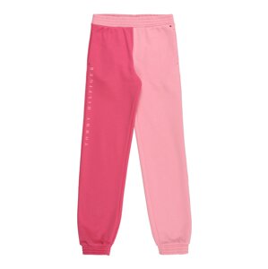TOMMY HILFIGER Kalhoty  pink / růžová / červená / bílá / marine modrá