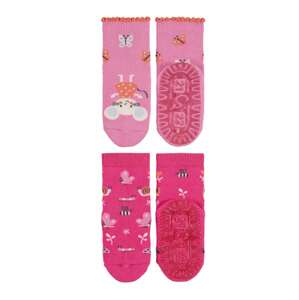 STERNTALER Ponožky 'AIR'  růžová / mix barev
