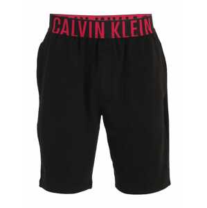 Calvin Klein Underwear Pyžamové kalhoty  červená / černá