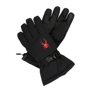 Spyder Sportovní rukavice 'TRAVERSE'  černá / červená