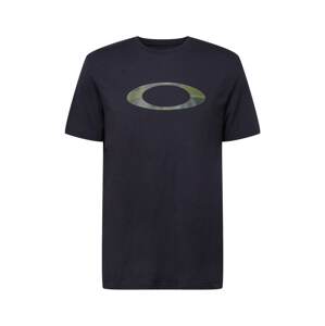 OAKLEY Funkční tričko 'O-Bold Ellipse' šedá / zelená / černá