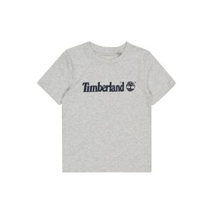 TIMBERLAND Tričko  šedý melír / černá