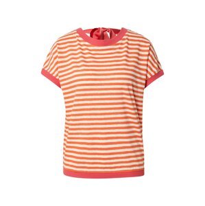 MAX&Co. Tričko 'DATTERI'  tmavě oranžová / melounová / barva vaječné skořápky