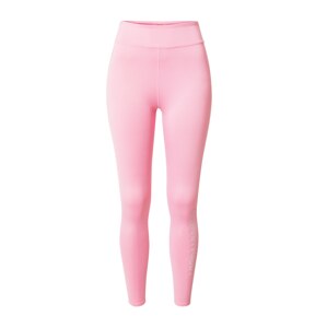 Calvin Klein Performance Sportovní kalhoty  růžová / bílá