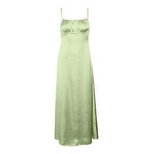 Vero Moda Collab Společenské šaty 'Milena'  světle zelená